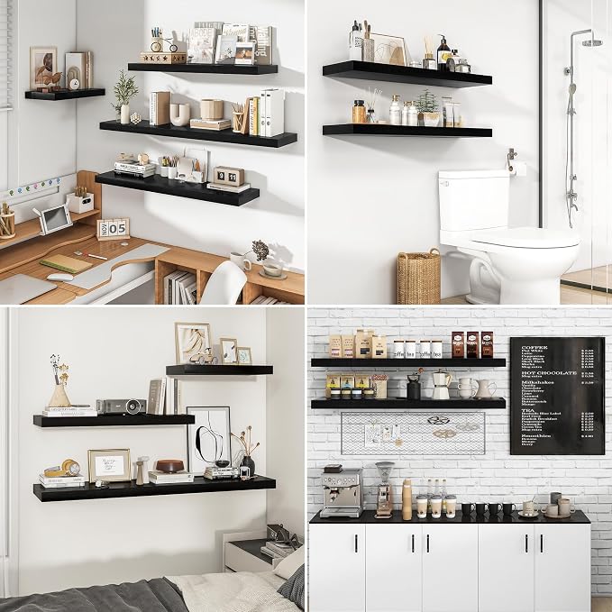RICHFOCUS 72Inch Floating Shelves - Image 7