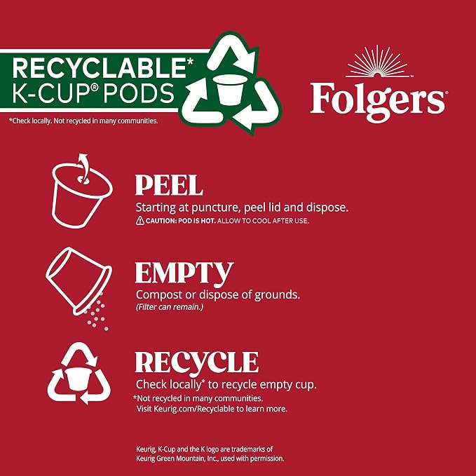 Folgers Black Silk Dark Roast Coffee, 192 Keurig K-Cup Pods - Image 5