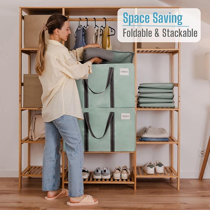 VENO 6 Pack Moving Bags and Large Christmas Storage Bins - Image 6