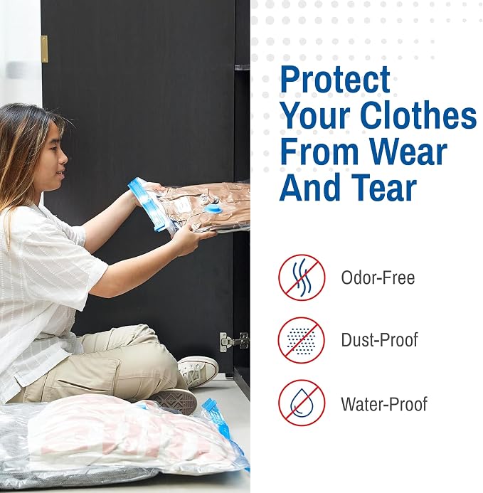 20-Pack Variety Vacuum Storage Bags - Image 2