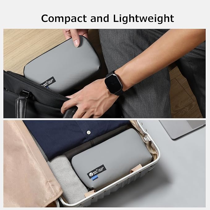 RIGHT AWAY Travel Tech Pouch，Waterproof Cord Case，Electronics Organizer Travel - Image 9