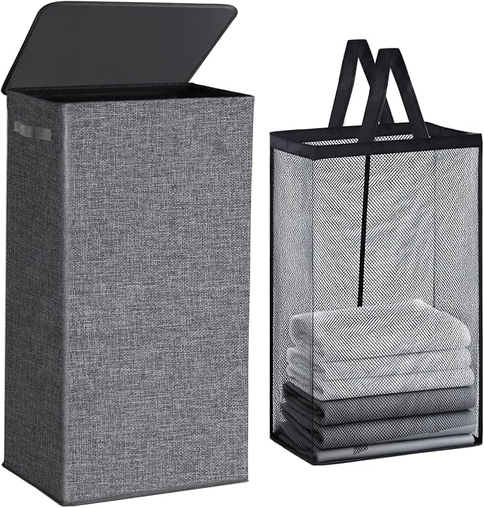 Collapsible Laundry Hamper by OKAKA