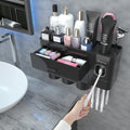 iHave Toothbrush Holders for Bathrooms, 3 Cups Toothbrush Holder Wall Mounted by ihave