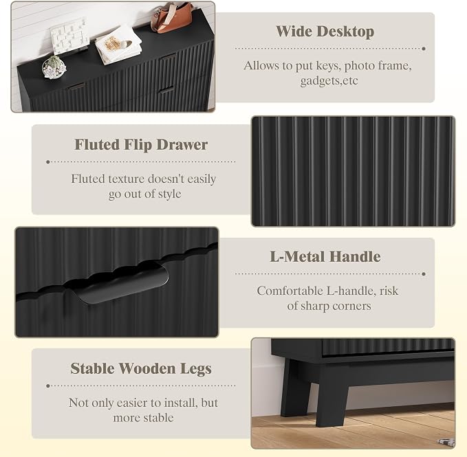 Shoe Cabinet Storage for Entryway - Image 6