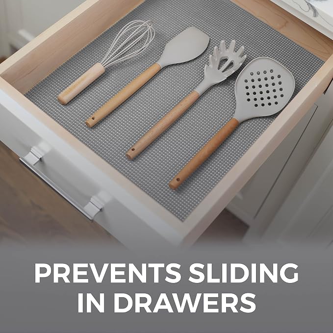 HOME GENIE Shelf Drawer and Cabinet Liner, Durable - Image 3