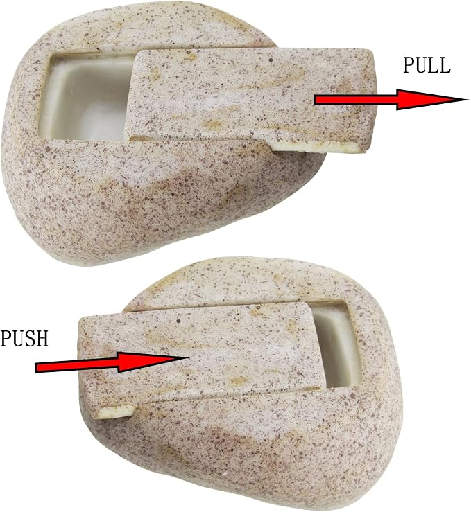 Fake Rock Key Hider Decoration Safe Holder - Image 3