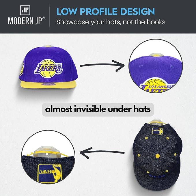 Modern JP Adhesive Hat Hooks for Wall - Image 5