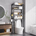 Over-The-Toilet Storage Rack 4-Tier, Bathroom Organizer Shelf Over Toilet by Axdtvoz