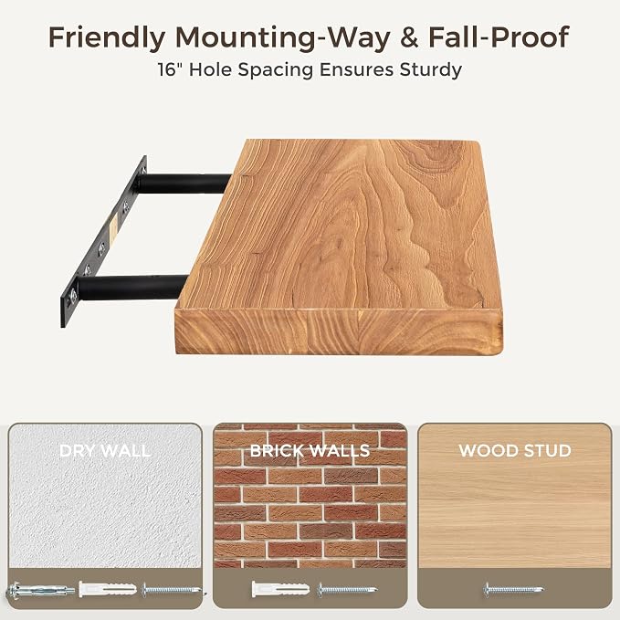 Fun Memories 36 Inch Floating Shelves - Image 7