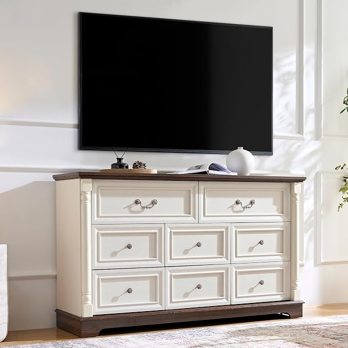 Farmhouse 8 Drawer Dresser - Image 2