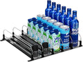 Puricon Drink Organizer for Fridge Pusher Glide, Spring Loaded Fridge Drink by Puricon