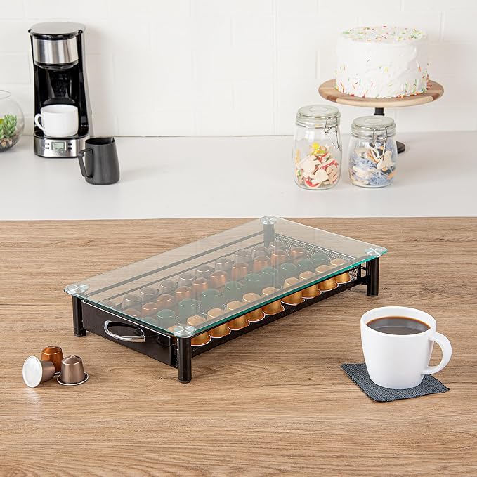 Restaurantware Restpresso 15.9 x 9.3 x 2.8 Inch Coffee Capsule Drawer 1 - Image 3