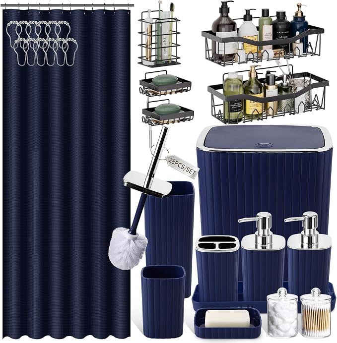 28PC Bathroom Set by BetterbathroomwithXLHOME