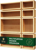 ROYAL CRAFT WOOD Bamboo Jewelry Organizer Box & Chests Set by RoyalCraftWood