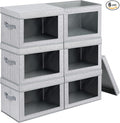 Stackable Storage Bins with Lids by Homsorout