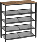 VASAGLE Shoe Rack for Entryway, 5-Tier Shoe Rack Organizer by VASAGLEbySONGMICSHOME