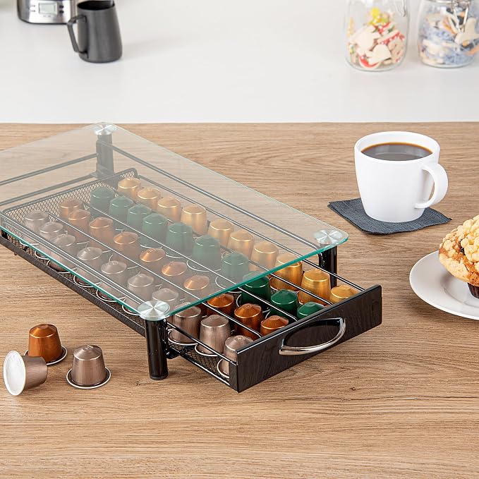 Restaurantware Restpresso 15.9 x 9.3 x 2.8 Inch Coffee Capsule Drawer 1 - Image 6