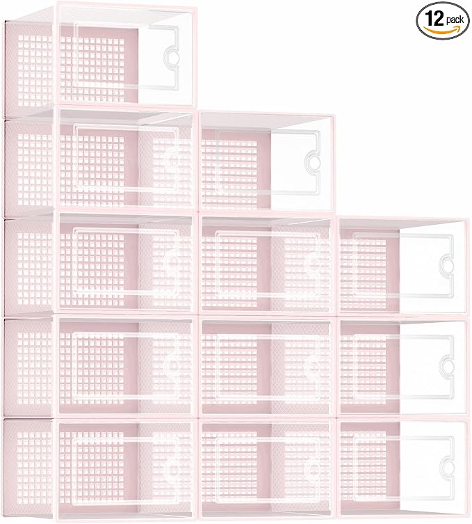 Kuject Shoe Organizers Storage Boxes by Kuject