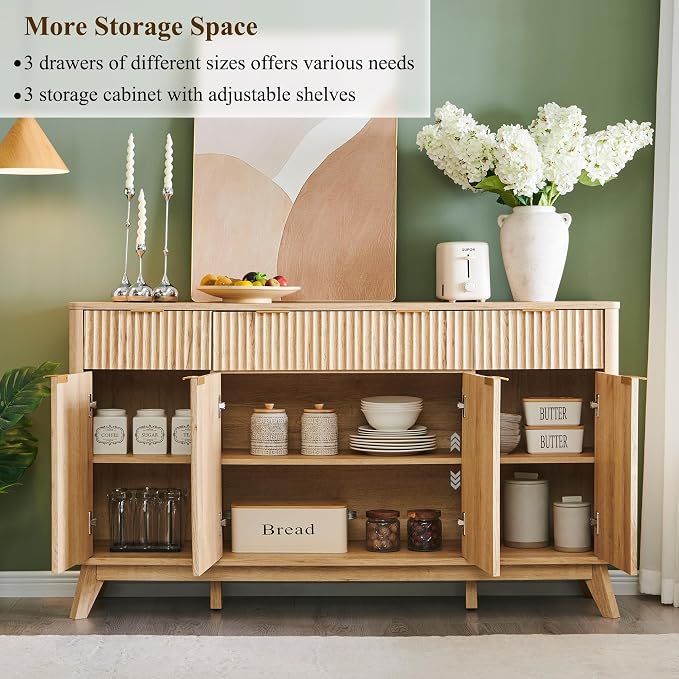 OKD Fluted Storage Cabinet - Image 4