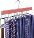 TOPIA HANGER Cedar 2 in 1 Belt Tie Hanger by TOPIAHANGER