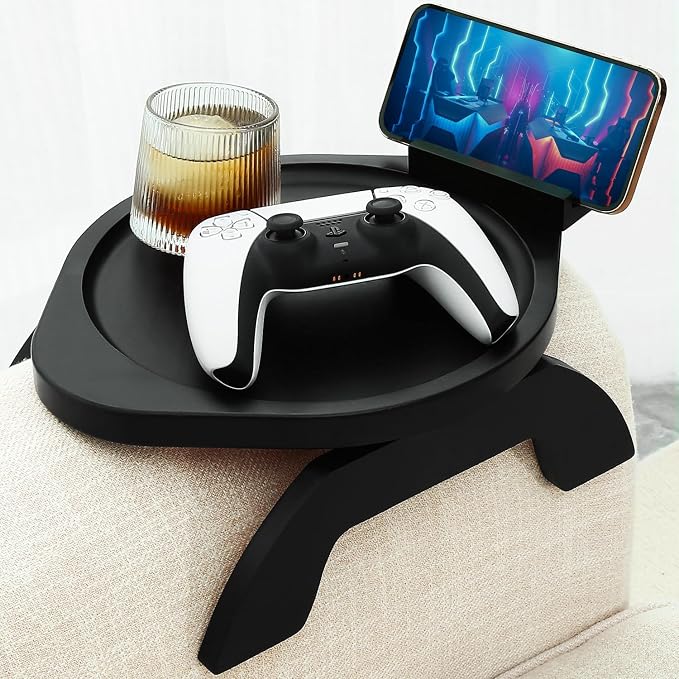 Couch Arm Table Tray, Sofa Clip on Tray Tables by AISONGDONG