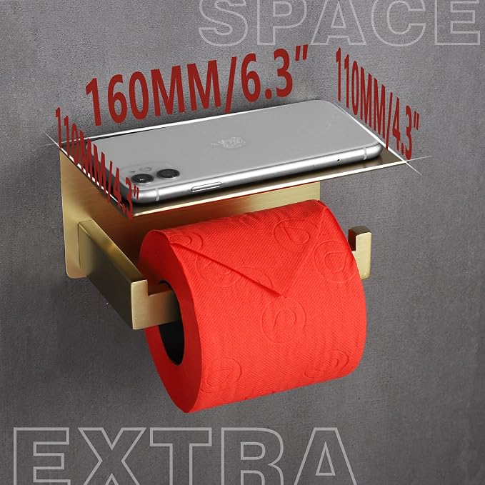 LANC Gold Toilet Paper Holder - Image 5