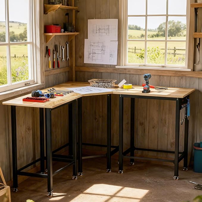 Betterhood 48"/60" Heavy-Duty Adjustable Workbench - Image 2