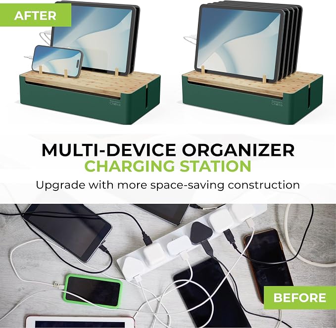 Prosumer's Choice Bamboo Charging Station - Image 2