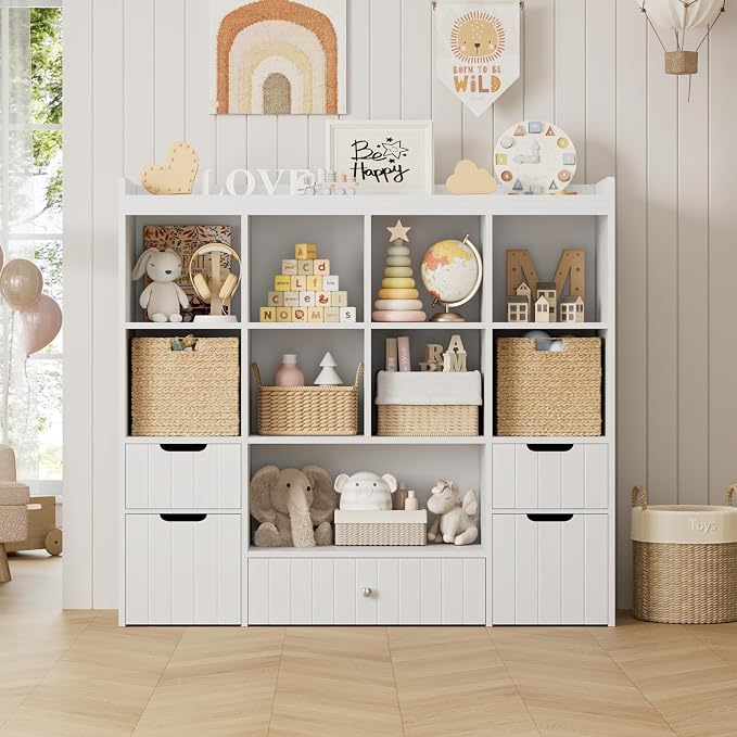 HORSTORS 48"W Kids Toy Storage Organizer, Large Toy Storage Chest - Image 8