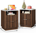 Fluted Night Stand Set of 2 by FavourLife