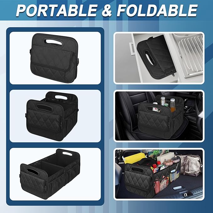 Deosk Car Trunk Organizer and Storage - Image 4