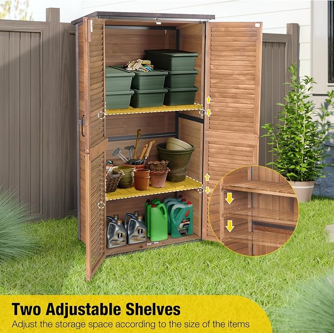 Aivituvin Outdoor Storage Shed - Image 7