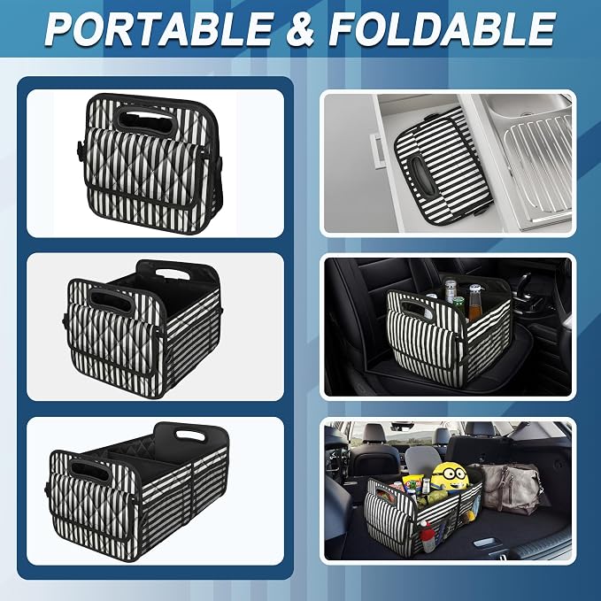 Deosk Car Trunk Organizer for SUVs, Cars and Trucks - Image 4
