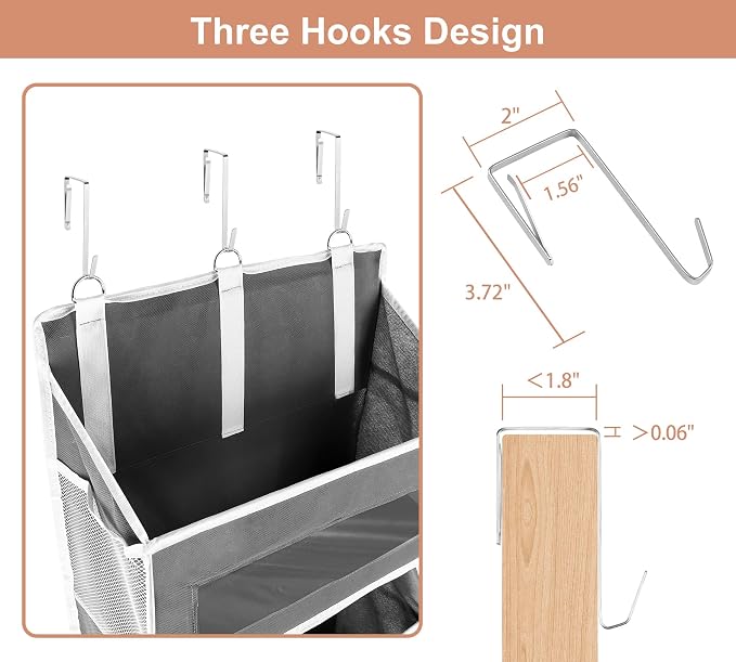5-Tier Over The Door Storage Organizer - Image 5