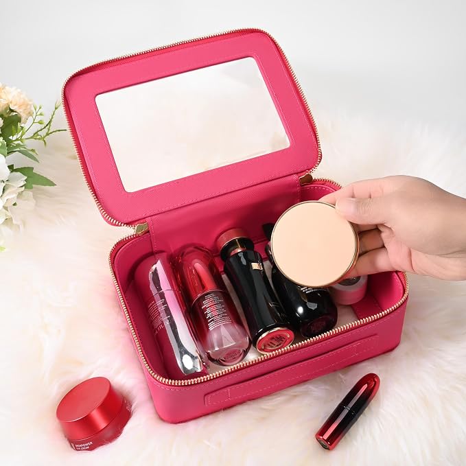 Aveniee Clear Makeup Bag Organizer, Large Travel Toiletry Bag - Image 3