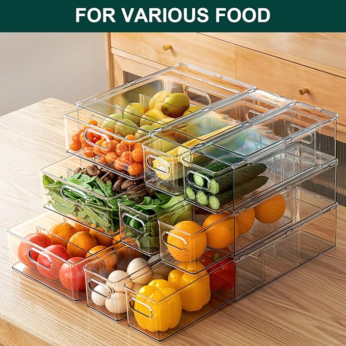 LALASTAR 2 Pack Fridge Organizer - Image 3