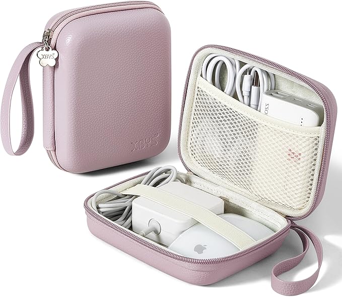 Charger Case for Macbook, Portable Tech Electronic Organizer Bag, Travel by Linpr