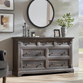 T4TREAM Farmhouse 7 Drawers Dresser by T4TREAMFurniture