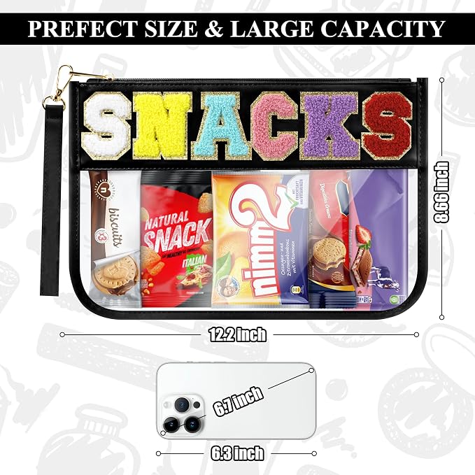 Snack Bag for Travel & Makeup - Image 2