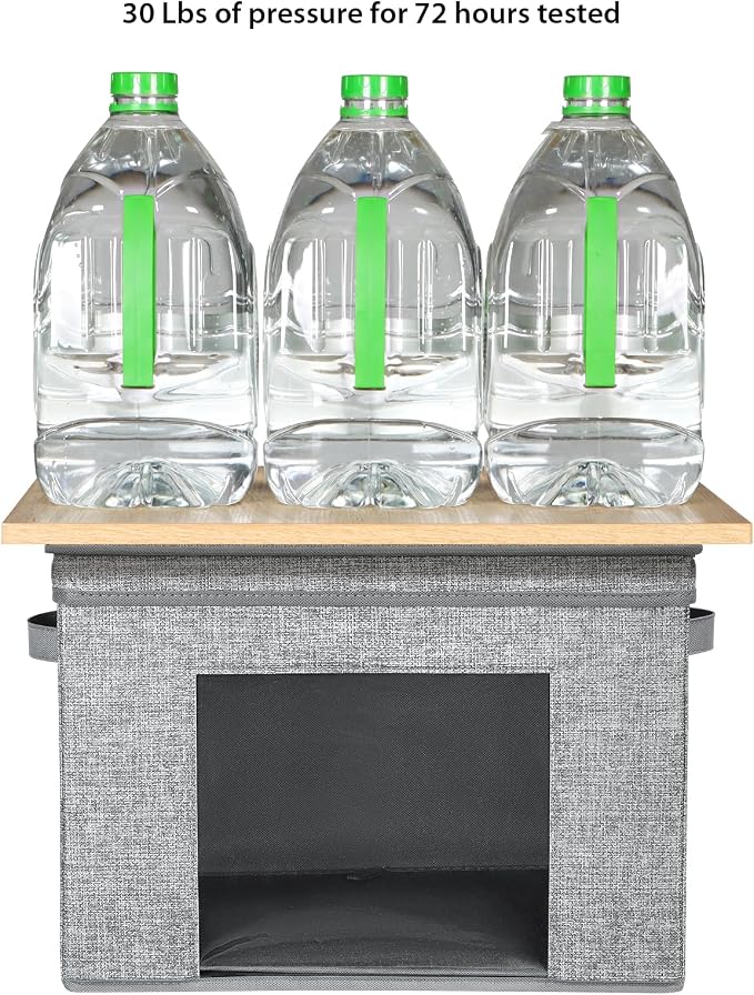 Univivi Fabric Foldable Storage Boxes Large Storage Bins - Image 3