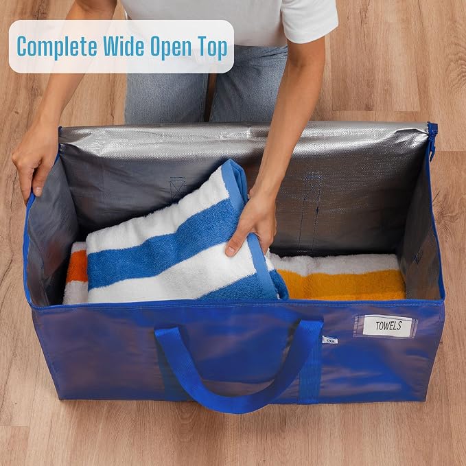 VENO 4 Pack Moving Bags, Upgraded Heavy Duty, Moving Boxes Alternative - Image 2