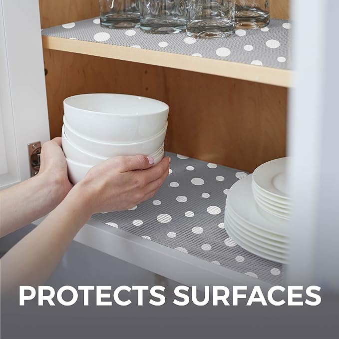 HOME GENIE Shelf Drawer and Cabinet Liner, Durable - Image 4
