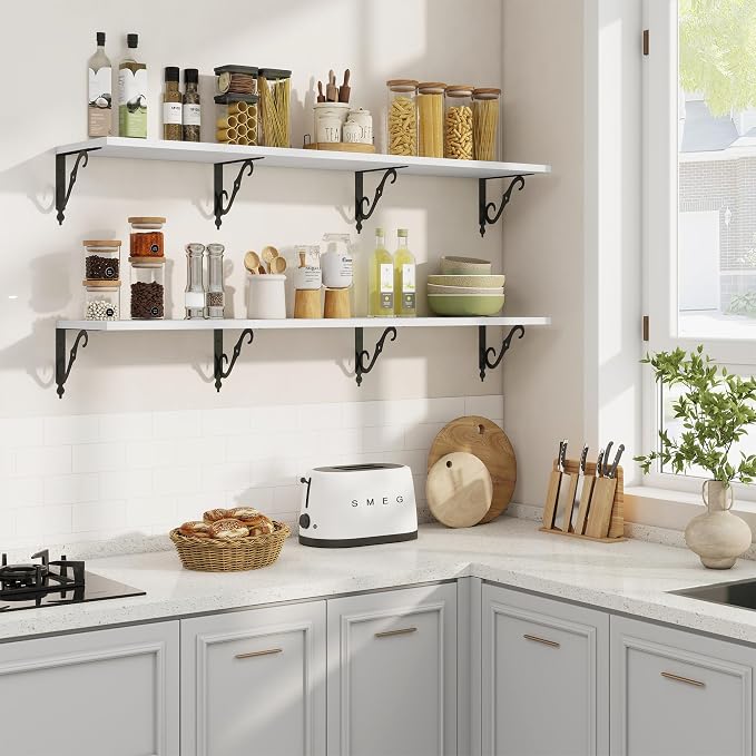 RICHFOCUS 12 Inch Deep Floating Shelves - Image 3