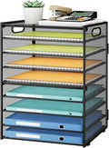 SUBEKYU 9 Tier Paper Organizer for Desk by SUBEKYU