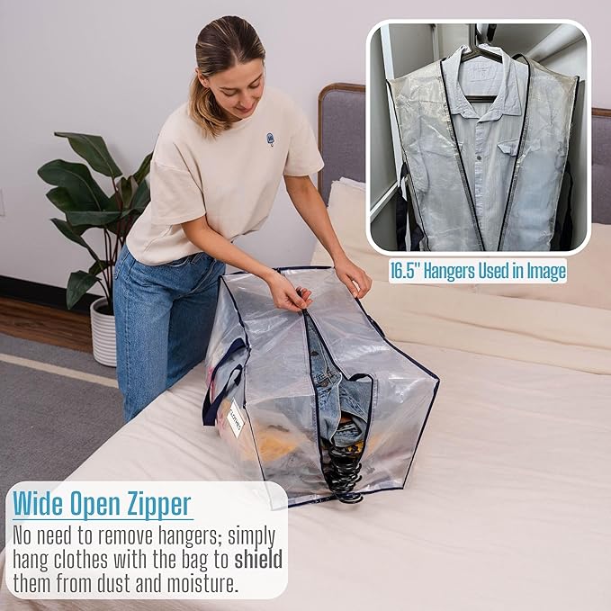 VENO 4 Pack Moving Bags w/Backpack Straps, Heavy Duty, Moving Boxes Alternative - Image 3