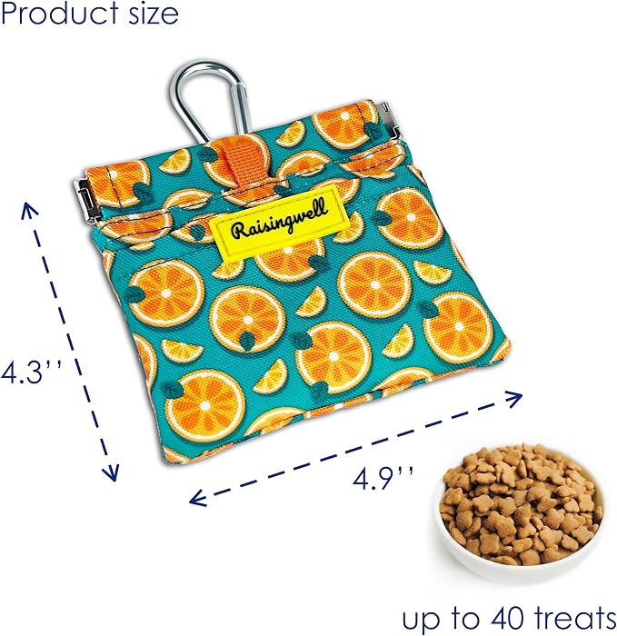 Dog Treat Pouch, Cotton Pocket Sized Training Holder, Hand Free Walking Funny - Image 2