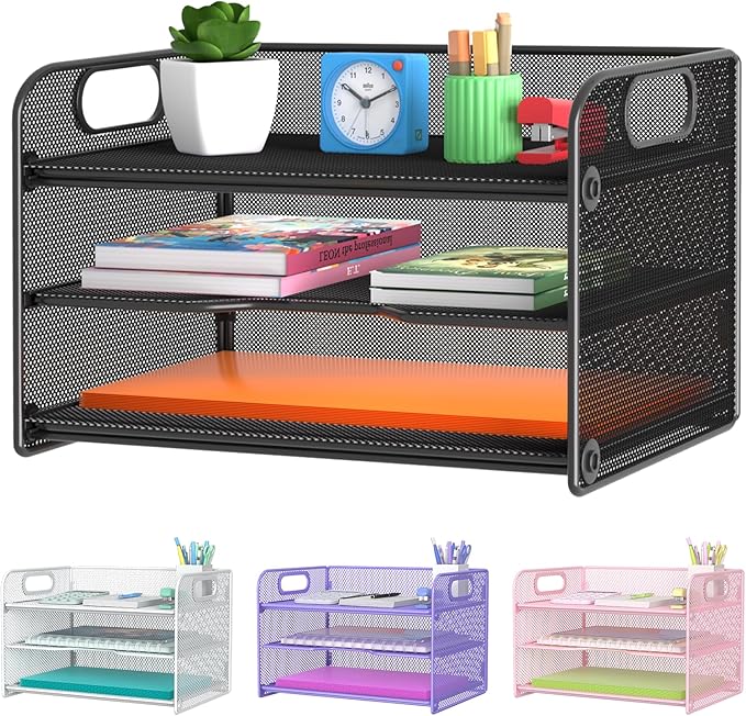 Samstar 3 Tier Letter Tray Paper Organizer by Samstar