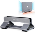 Aluminum Vertical Laptop Stand Dock Holder, Adjustable Slot Width 12-42mm by Psitek