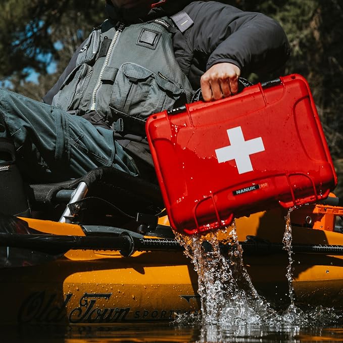 NANUK 910 Waterproof First Aid Box Empty – Durable, Medical First Aid Organizer - Image 9
