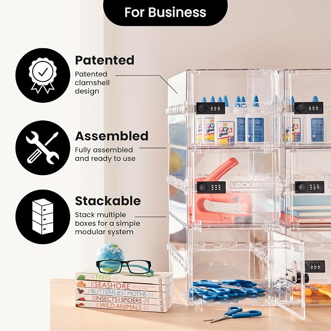 Lockabox One™ | Premium Lock Box | Medium Combination Lock Box - Image 10